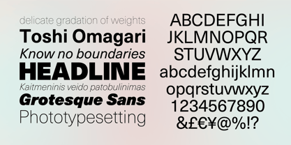 Neue Haas Unica Font Poster 3